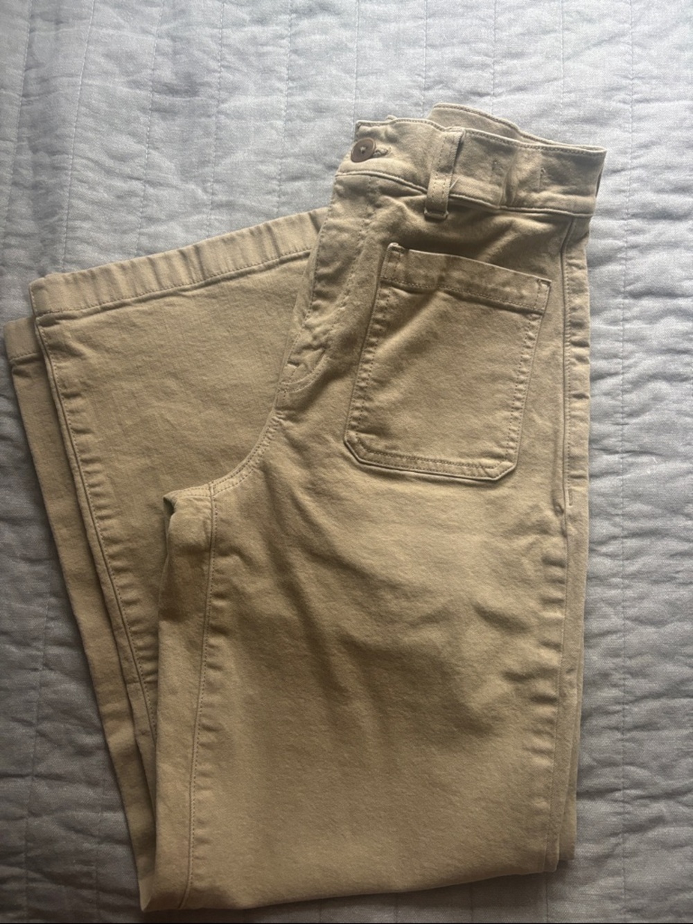 Madewell Women's Beige Boot Cut Jeans